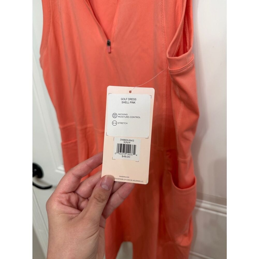 Danskin Coral Sleeveless Zip-Front Active Dress - Picture 2 of 5